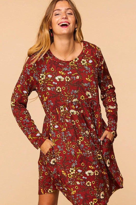 Stand My Ground Floral Dress