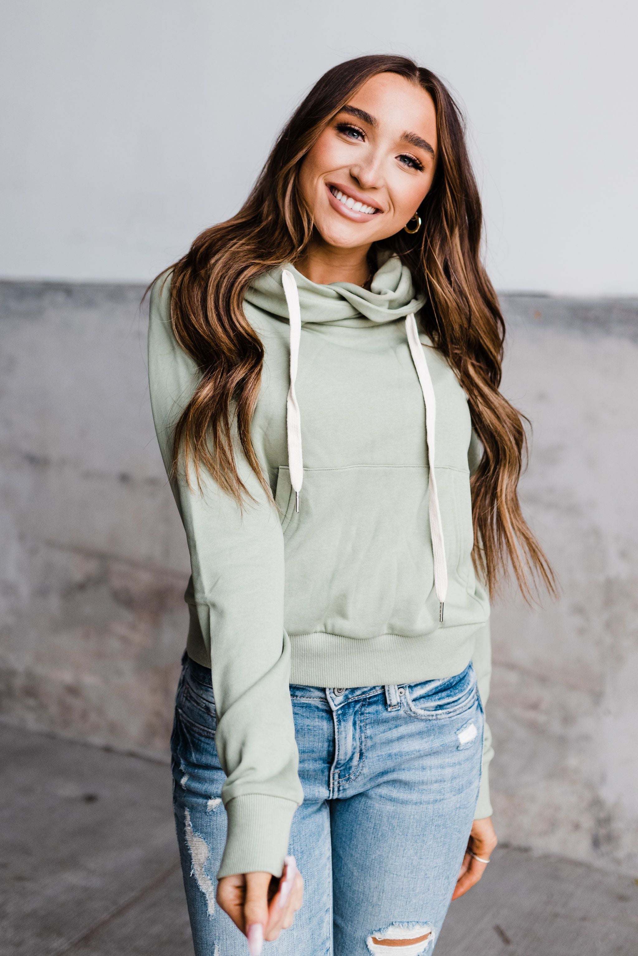 Ampersand Avenue Elevated Sweatshirt - Crossover Wild Card
