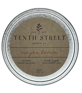 Tenth Street Candle Co. - Meyer Lemon 8oz Tin
