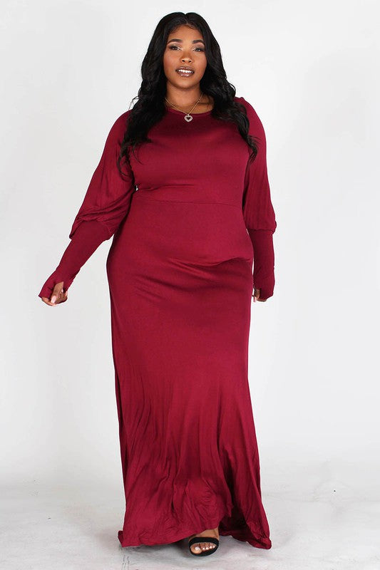 Lady In Red Maxi Dress