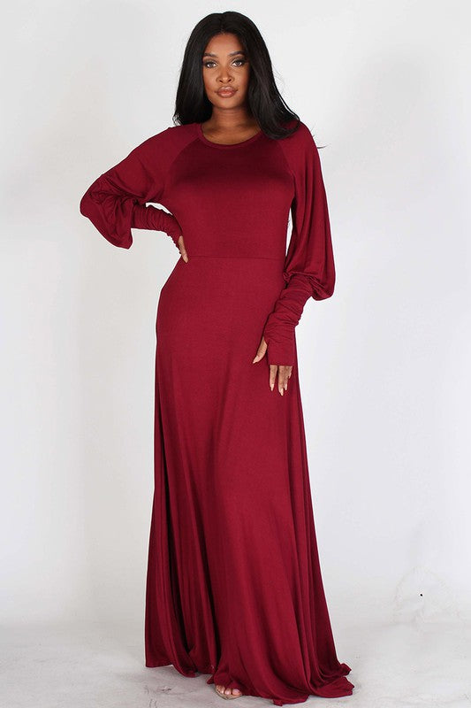 Lady In Red Maxi Dress