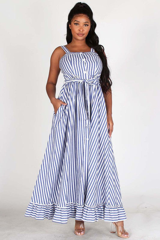 Sit With Me Stripe Dress