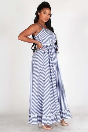 Sit With Me Stripe Dress