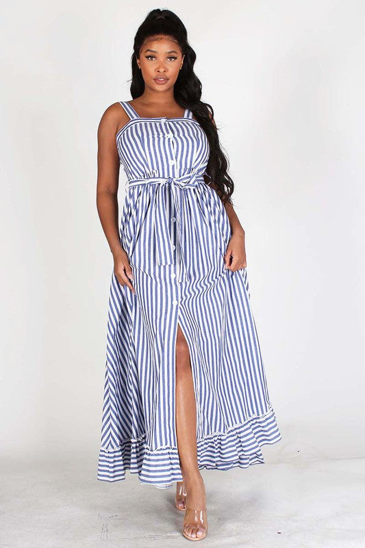 Sit With Me Stripe Dress