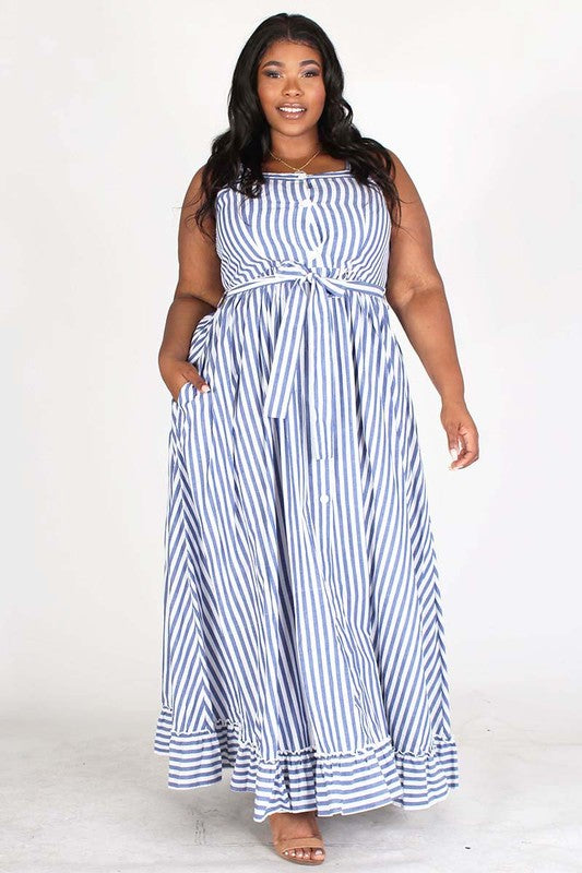 Sit With Me Stripe Dress