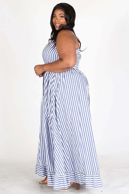 Sit With Me Stripe Dress