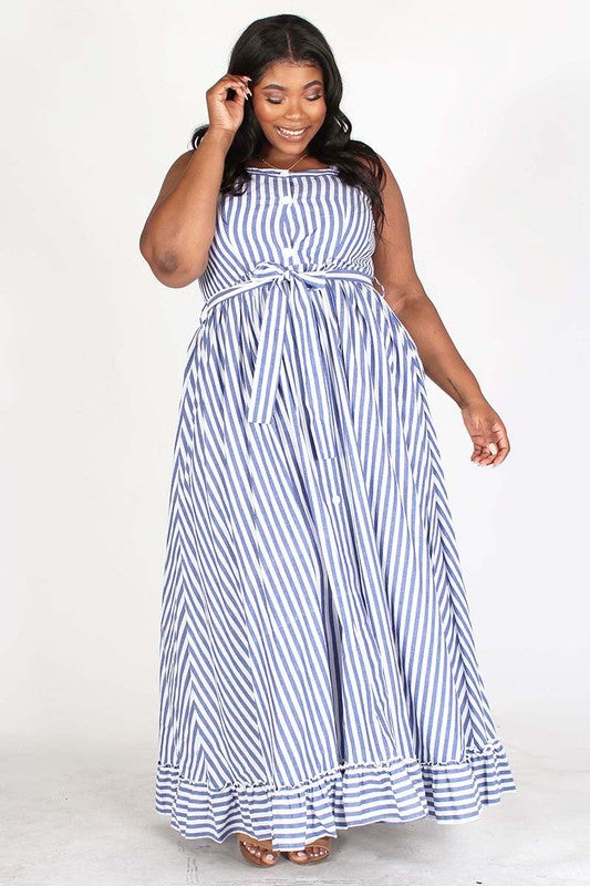 Sit With Me Stripe Dress