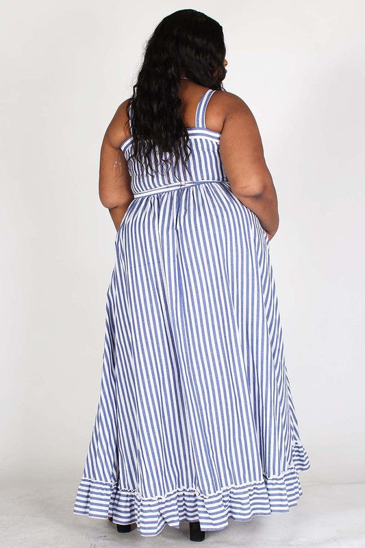 Sit With Me Stripe Dress