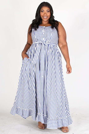 Sit With Me Stripe Dress