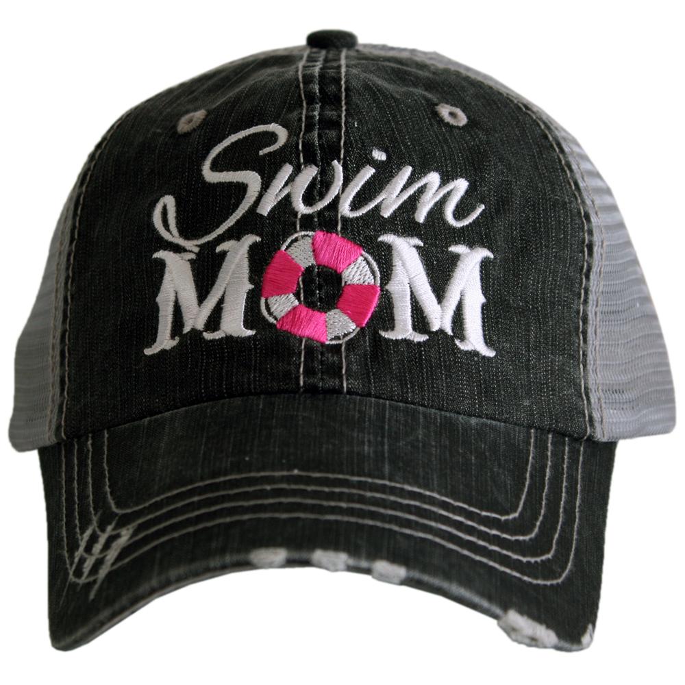 Swim Mom Trucker Hat