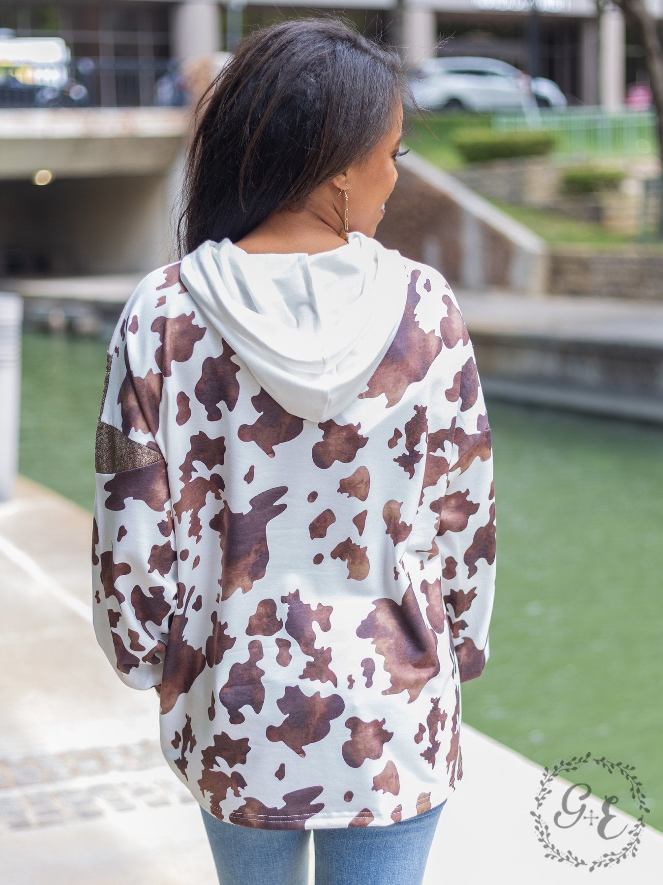 Cowgirl Chillin Hooded Pullover