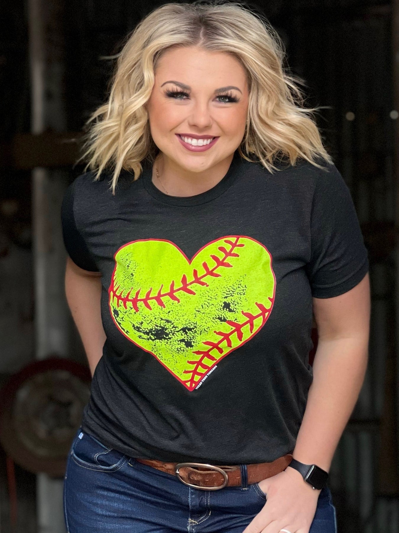 Dirty Heart Softball Graphic Tee