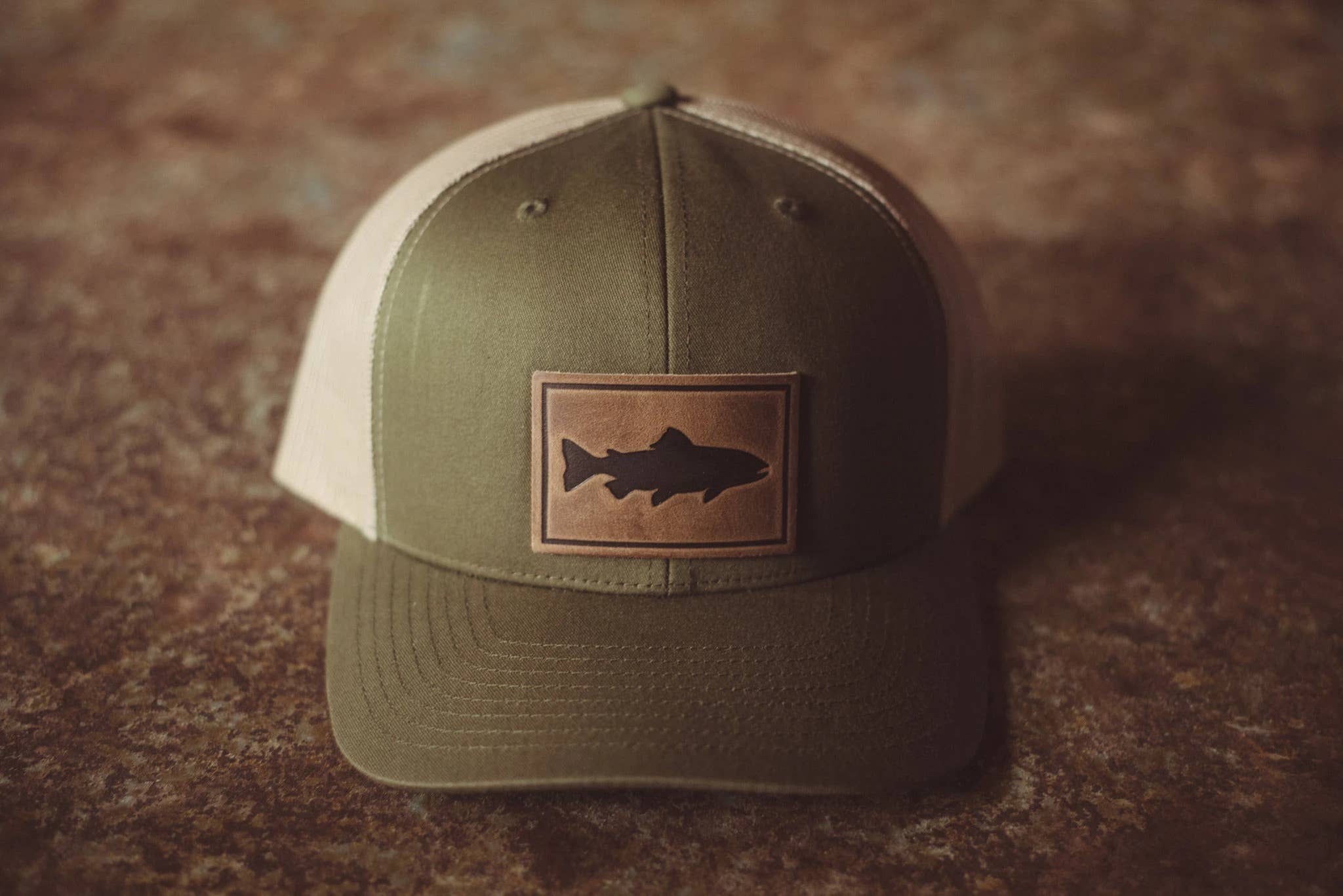 Trout Hat - Moss/Khaki
