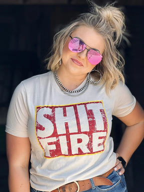 Sh!t Fire Graphic Tee