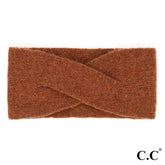 CC Recycled Yarn Crossed Head Wrap - Clay
