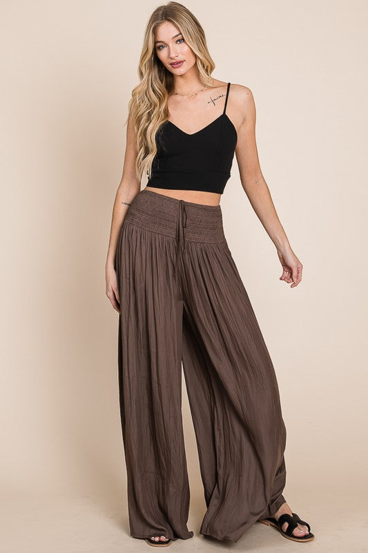 Peaceful Day Resort Pants - Brown