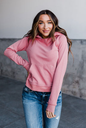 Ampersand Avenue Elevated Sweatshirt - Edge Pinking Of You