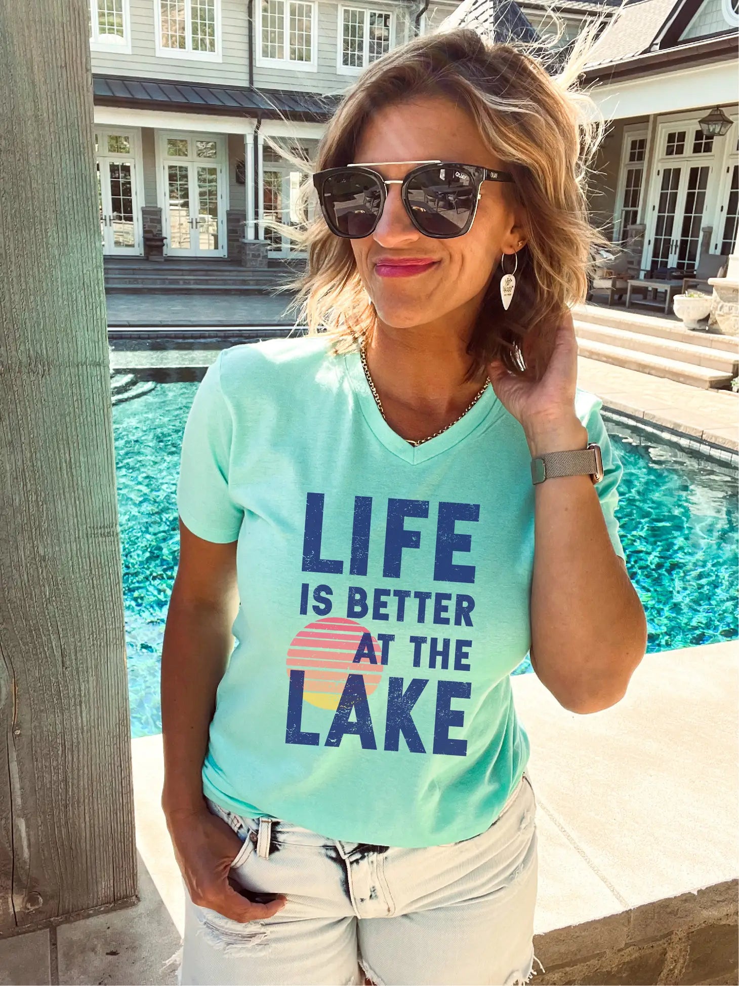 Life is Better at the Lake Graphic Tee
