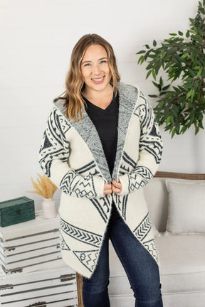 Give Me Your Love Aztec Cardigan