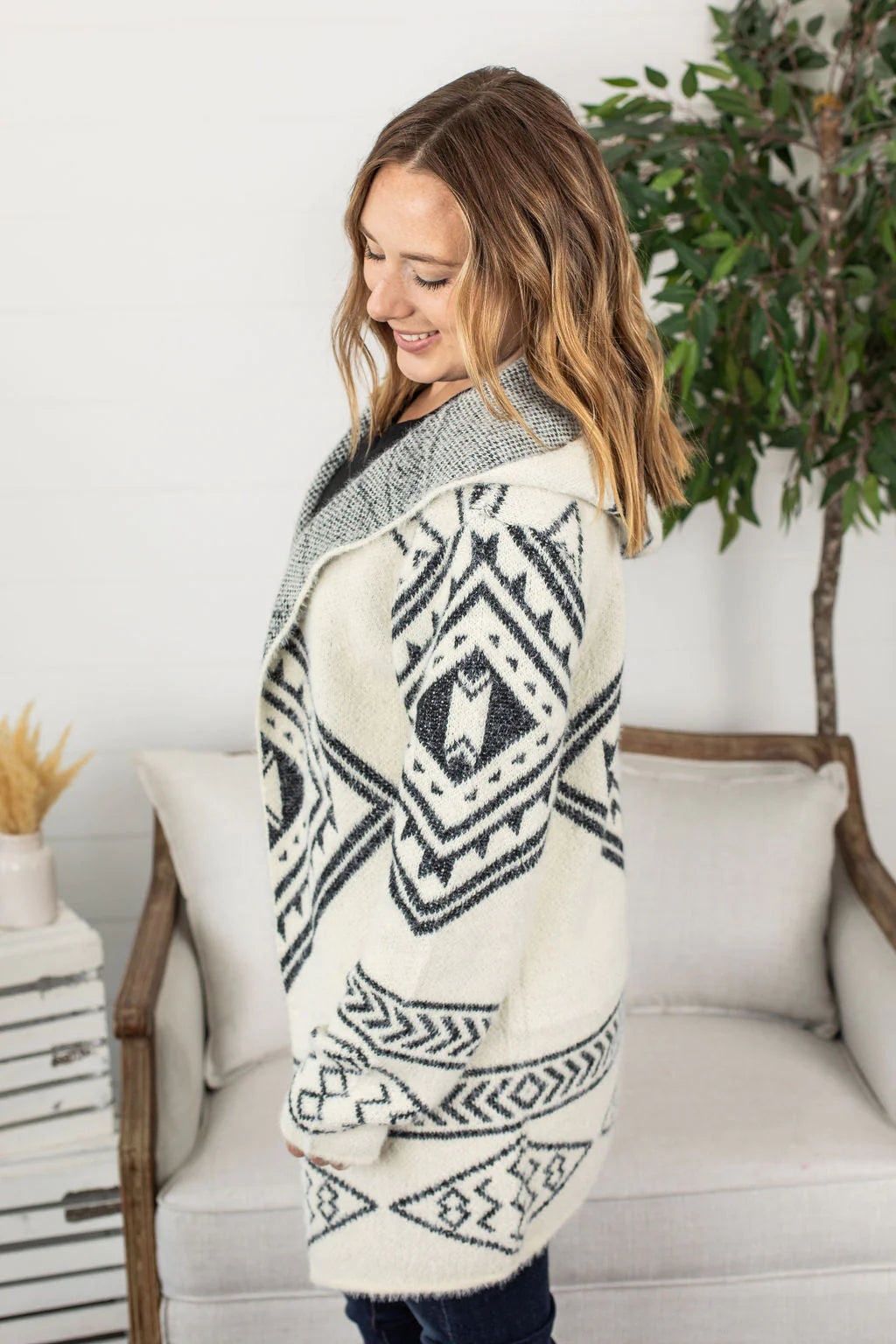 Give Me Your Love Aztec Cardigan