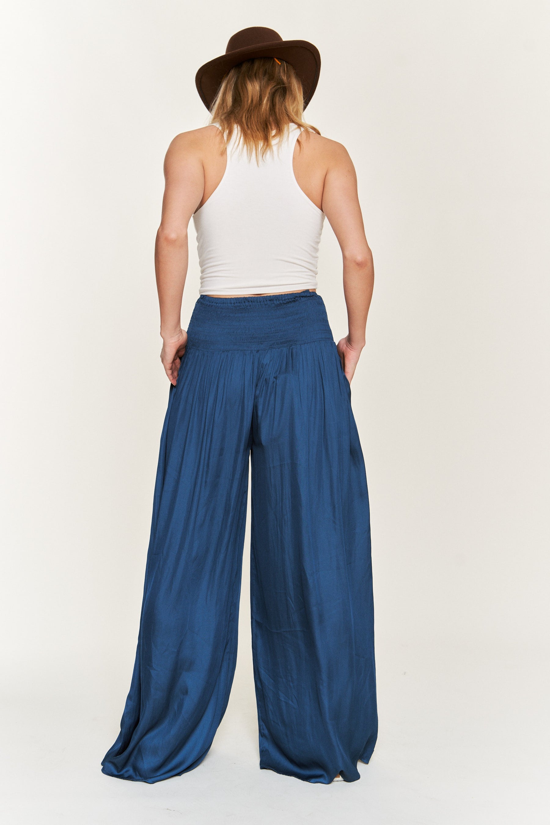 Peaceful Day Resort Pants - Teal