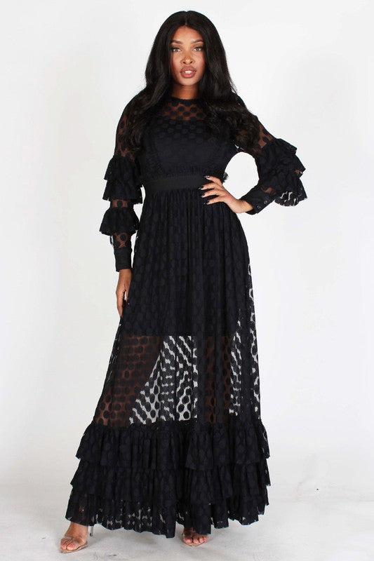 Come A Little Closer Sheer Dress