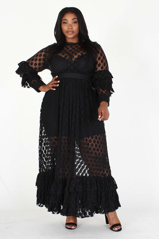 Come A Little Closer Sheer Dress