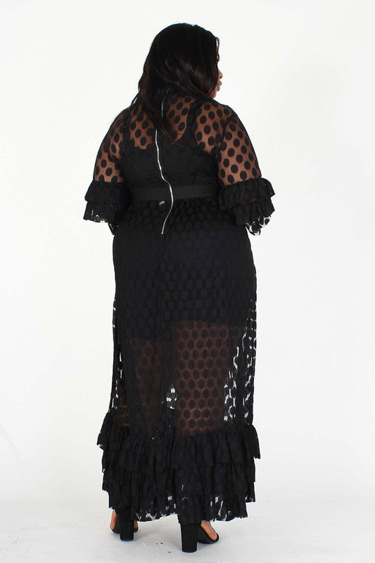 Come A Little Closer Sheer Dress