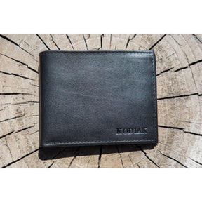 Slim RFID Bifold Wallet - Black