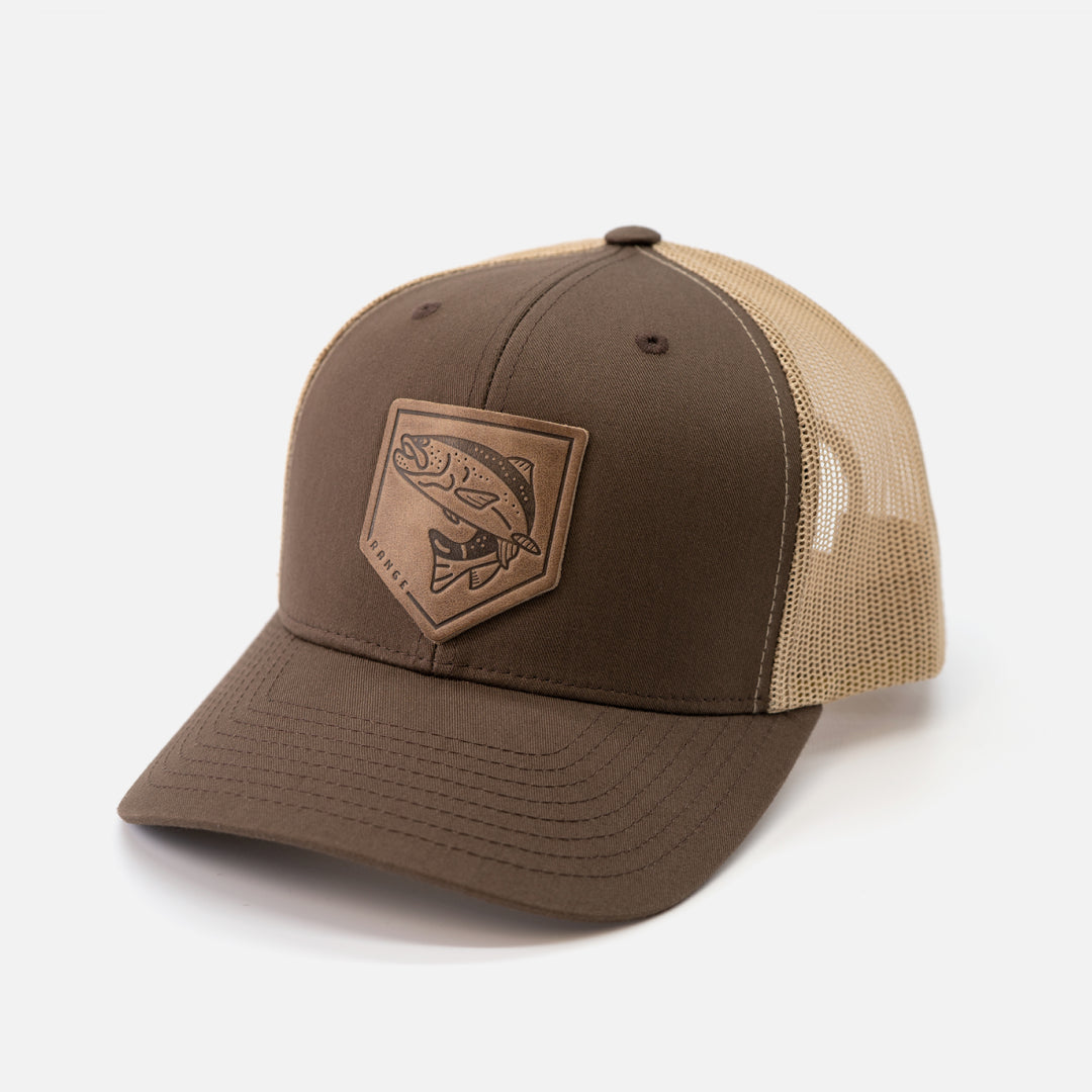 Americana Trout Hat - Brown/Khaki