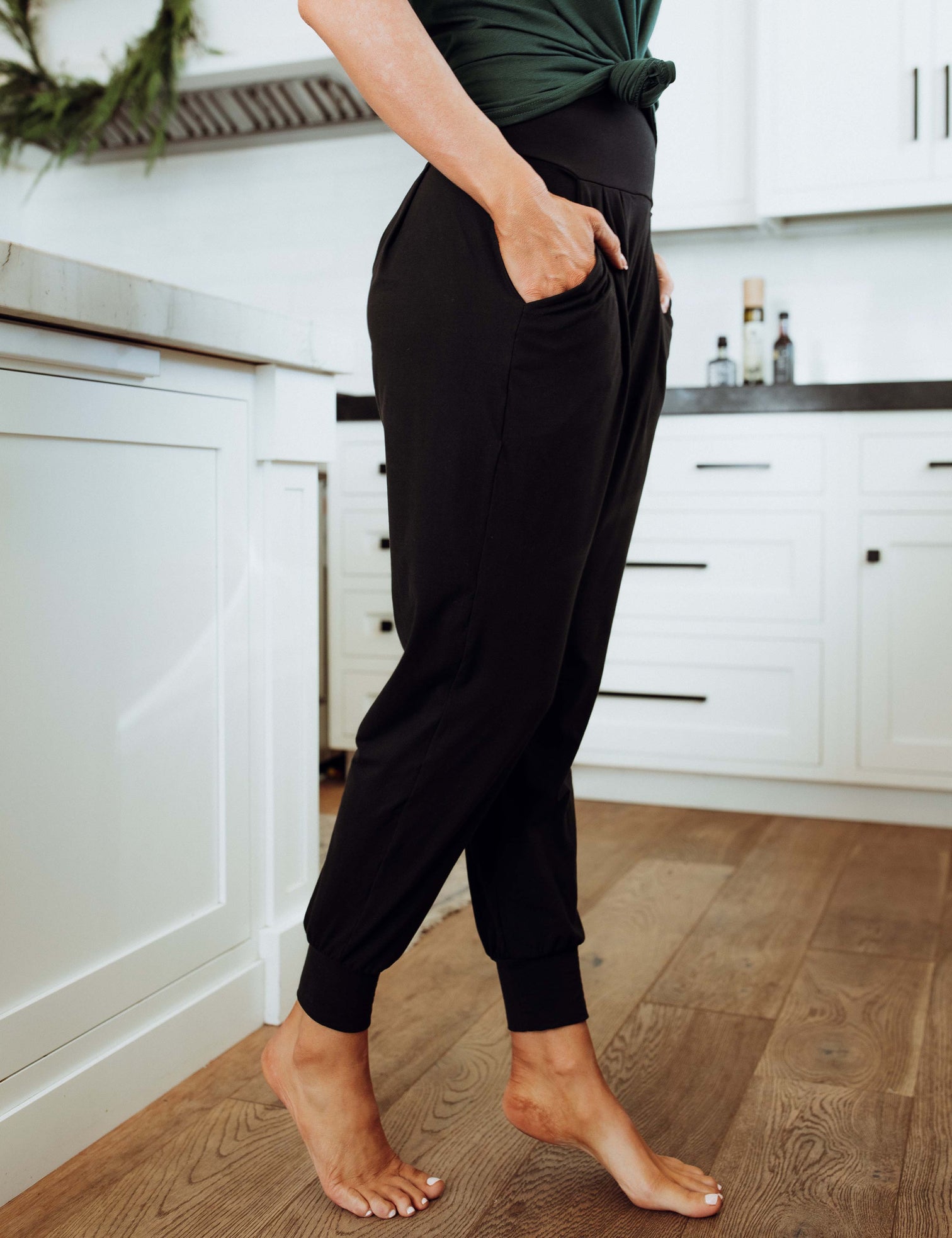 Simply The Best Harem Pants - Black