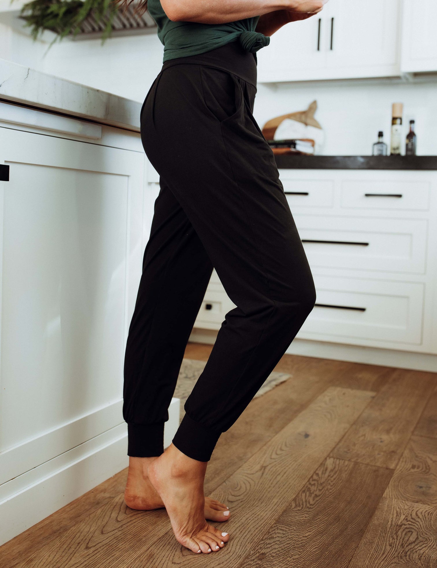 Simply The Best Harem Pants - Black