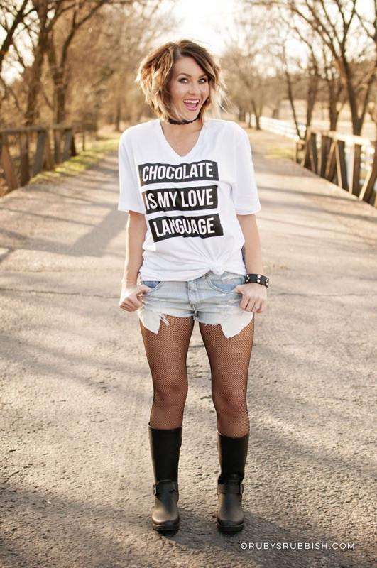 Chocolate is My Love Language Graphic Tee