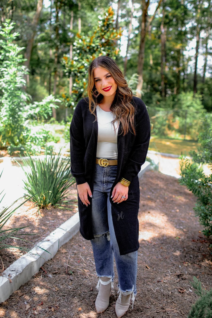 On The Go Cardigan - Black