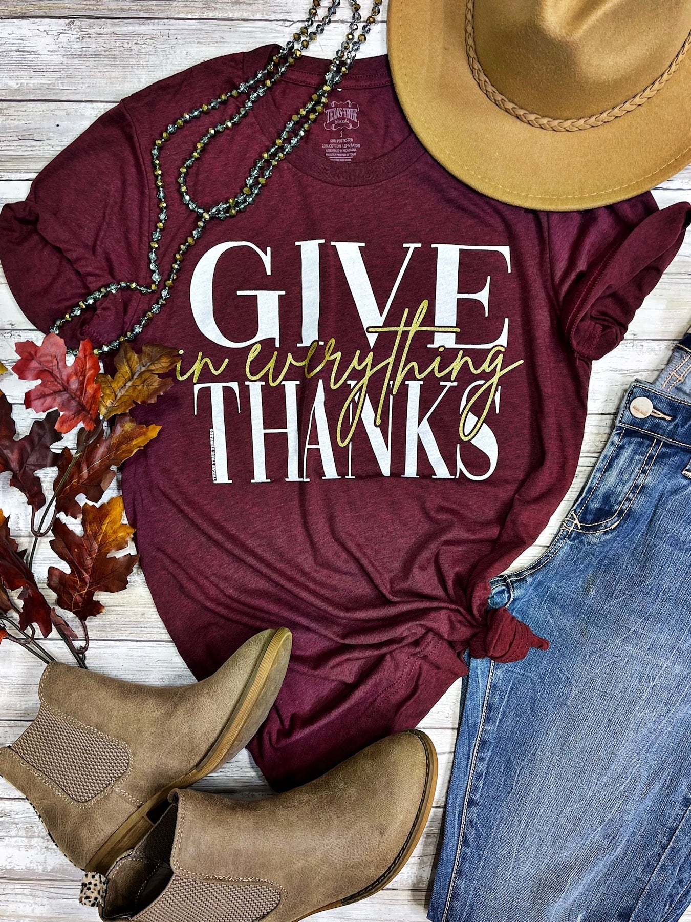 Give Thanks in Everything Graphic Tee