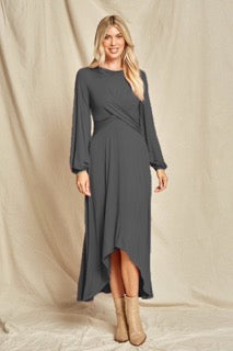 Before We Dive In Dress - Black