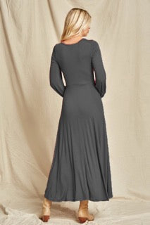 Before We Dive In Dress - Black