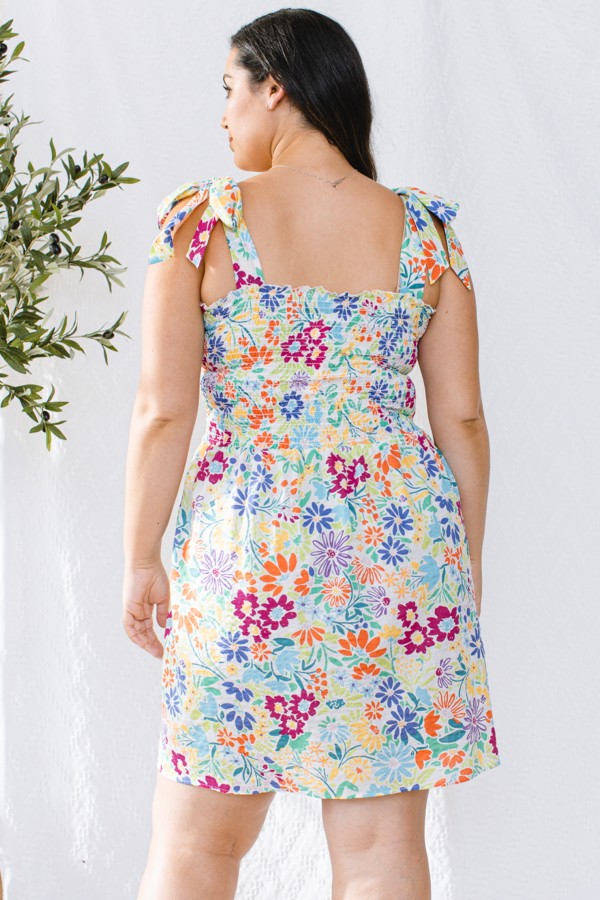 Tell Me When Floral Dress