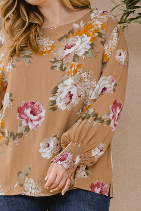 It Was You Floral Blouse