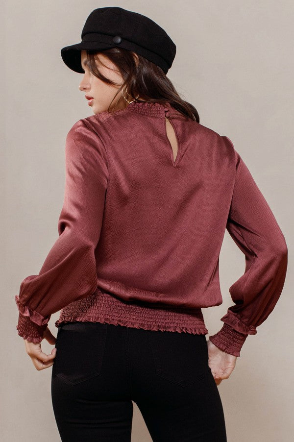 Special Occassion Silky Blouse