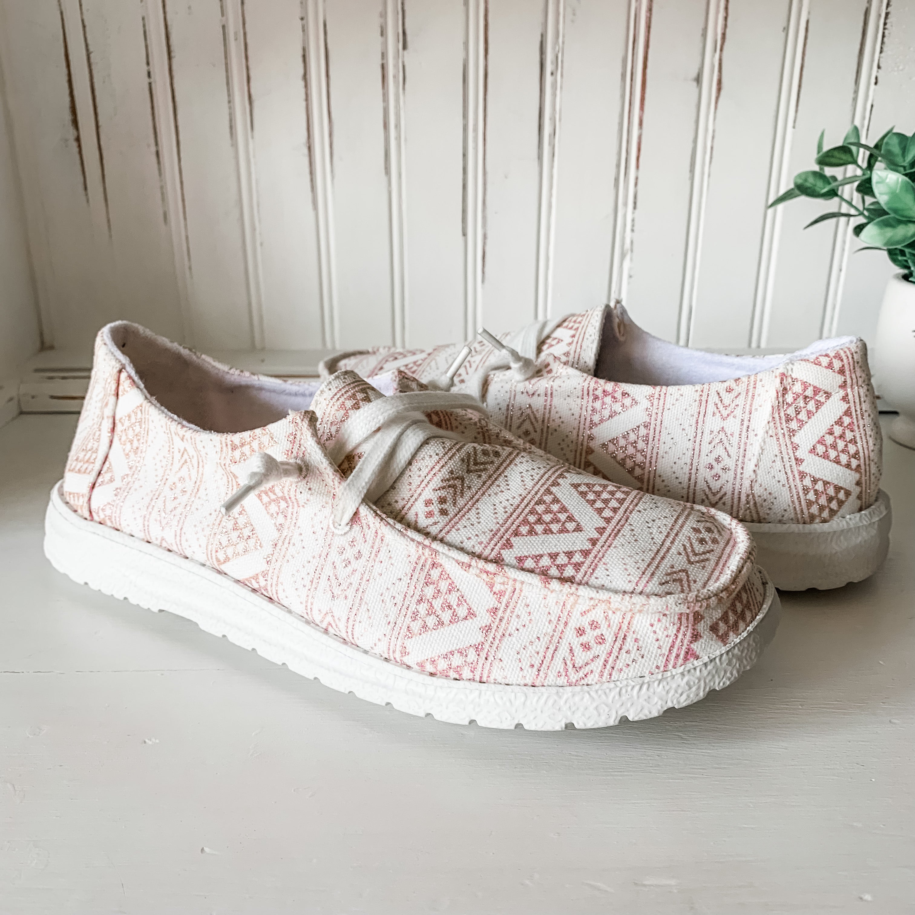 Sparkle Slip-on Shoe - Pink