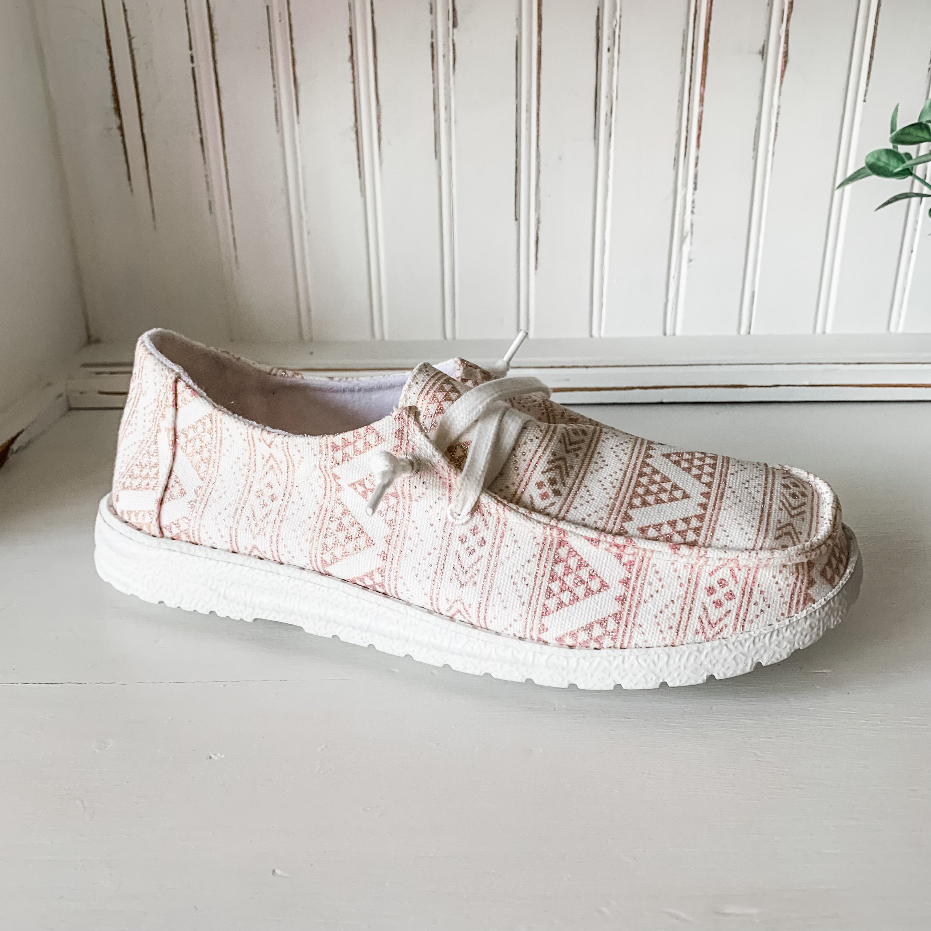 Sparkle Slip-on Shoe - Pink