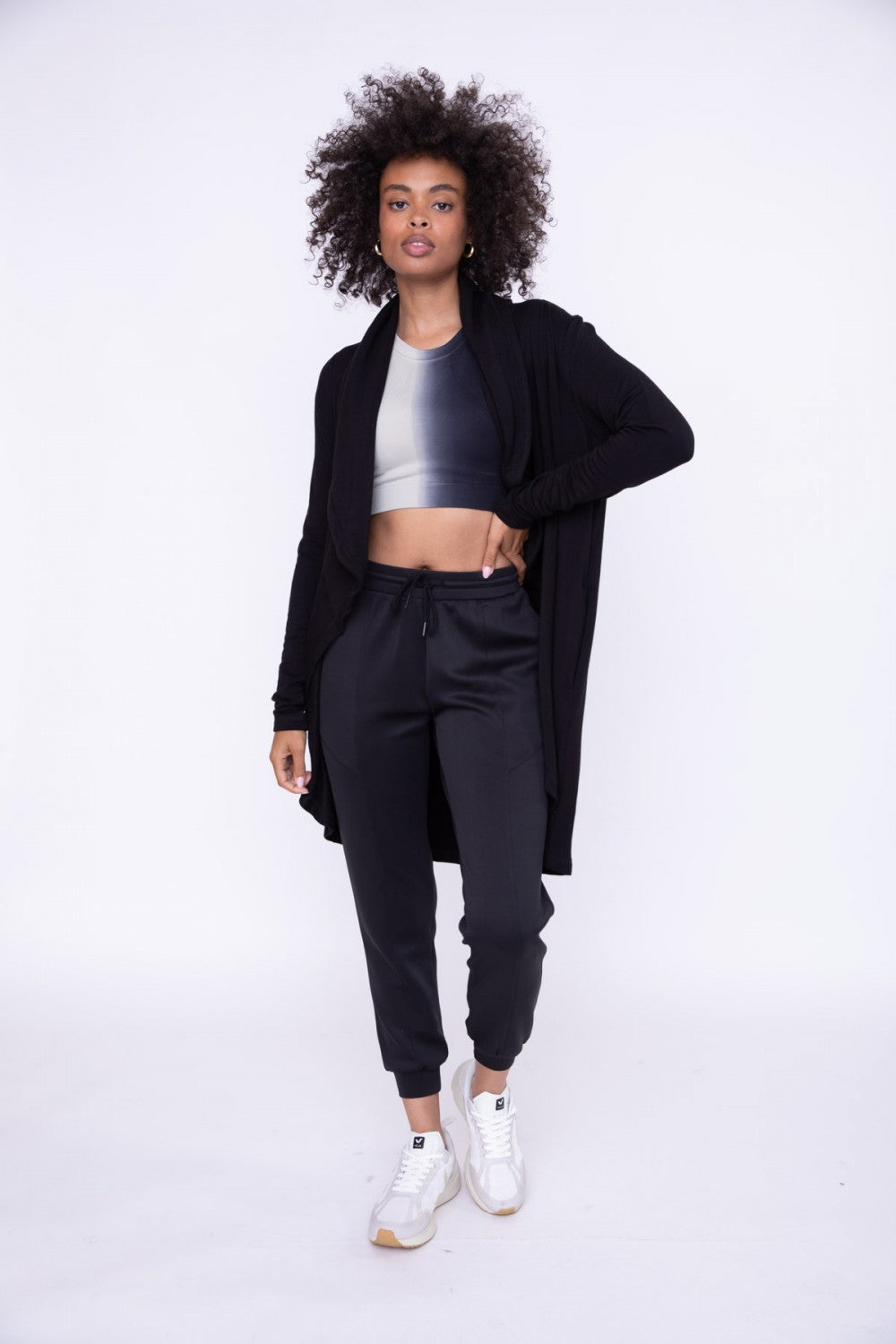 Room For Love Cardigan - Black