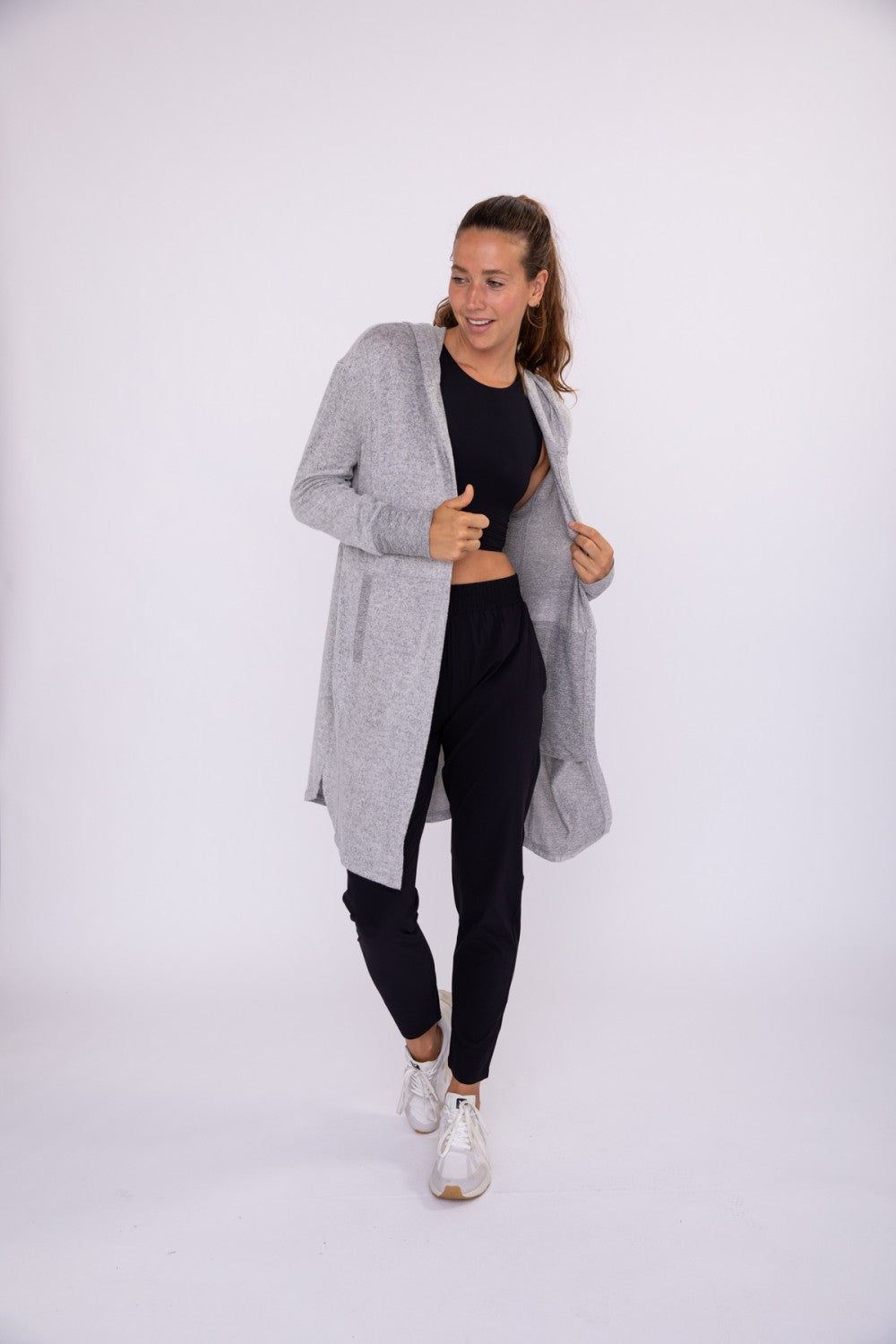 Still Waiting Brushed Cardigan