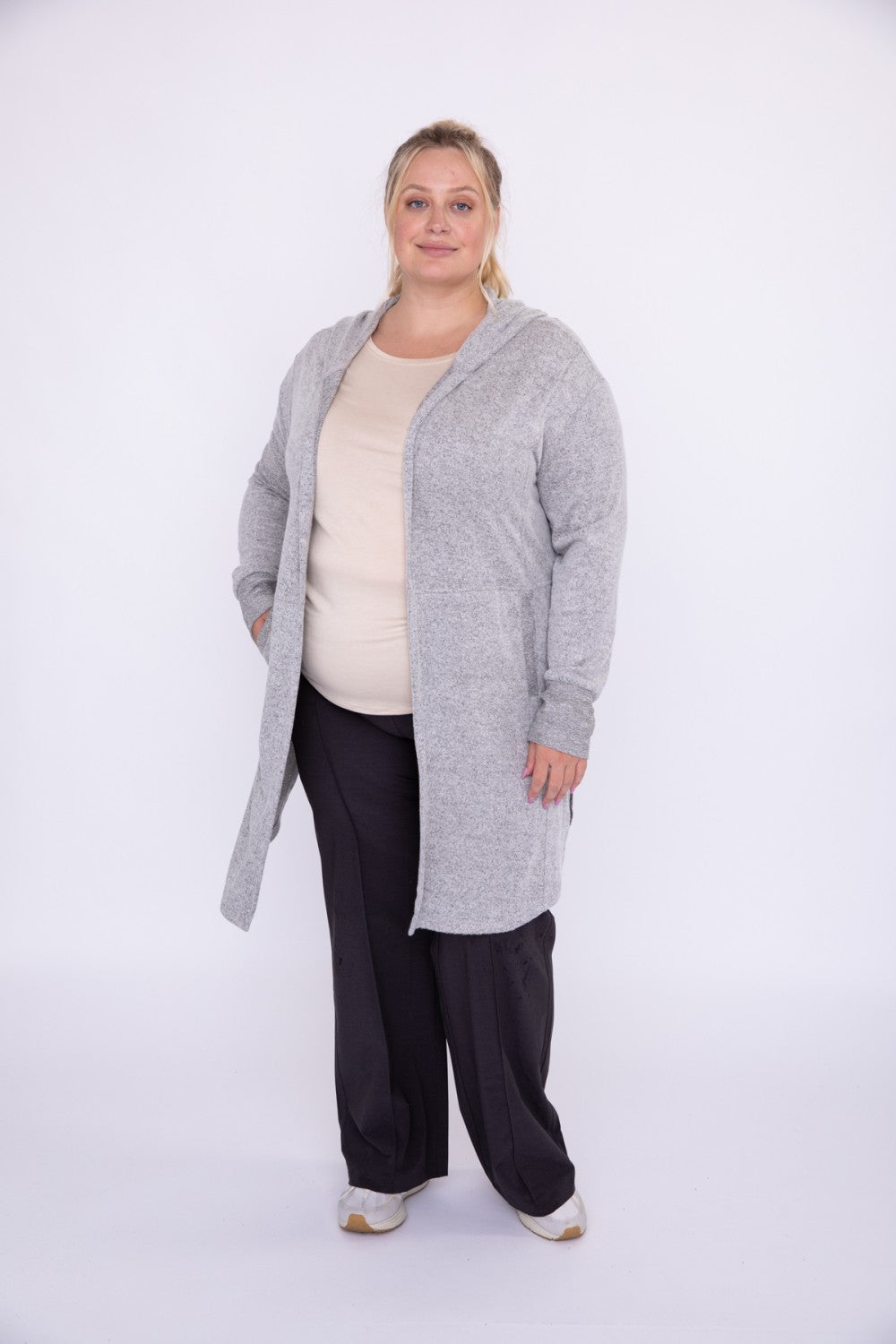 Still Waiting Brushed Cardigan
