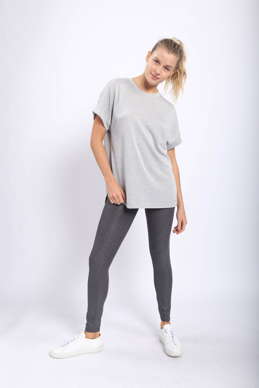 Get To It Tee - Heather Grey