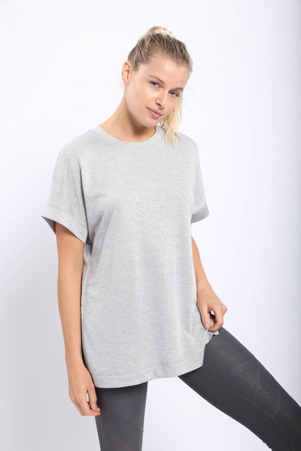 Get To It Tee - Heather Grey