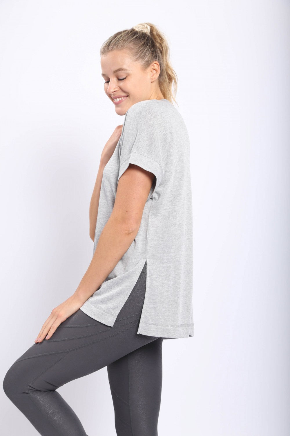 Get To It Tee - Heather Grey