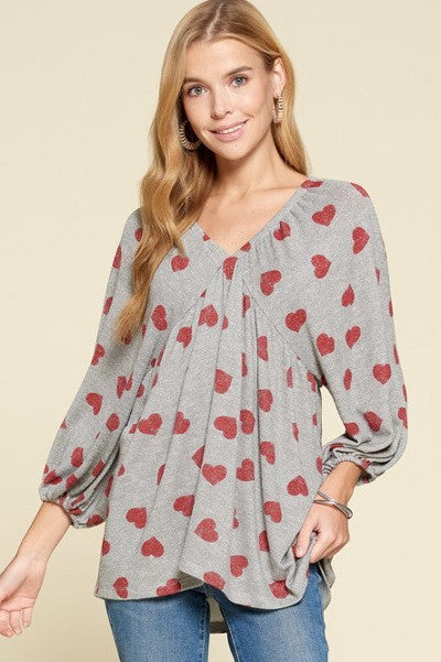 Hearts Full of Love Blouse