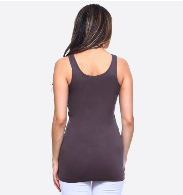 Seamless Tank - Grey